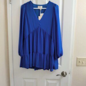 Nordstrom Rack - NEW Royal Blue Tunic Size M